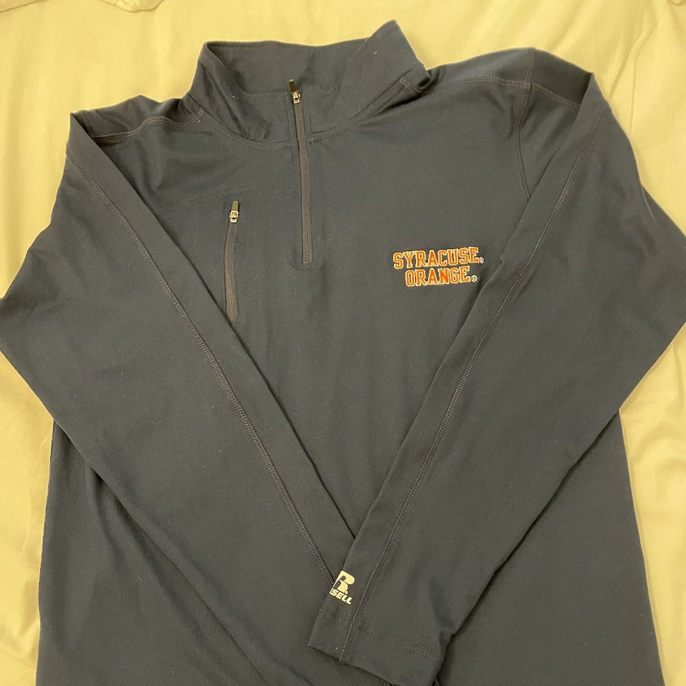 Syracuse University light weight half zip jacket